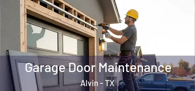 Garage Door Maintenance Alvin - TX
