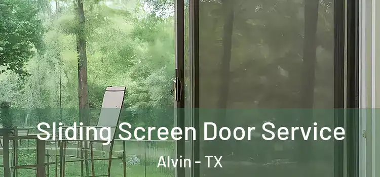 Sliding Screen Door Service Alvin - TX